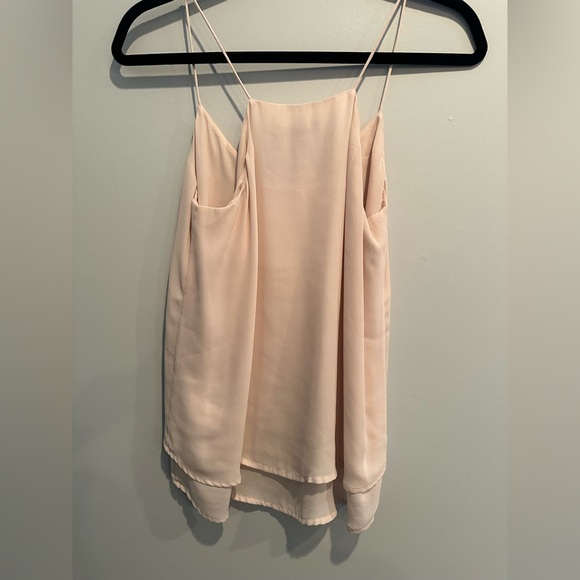 H&M Blush Pink Sheer Top - Picture 3 of 3